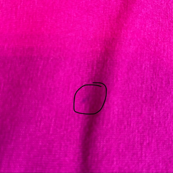 Magenta Top With Criss Cross Straps NWOT Size S - Picture 11 of 12